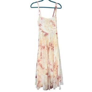 S/W/F Tie Dye Maxi Dress Size Medium